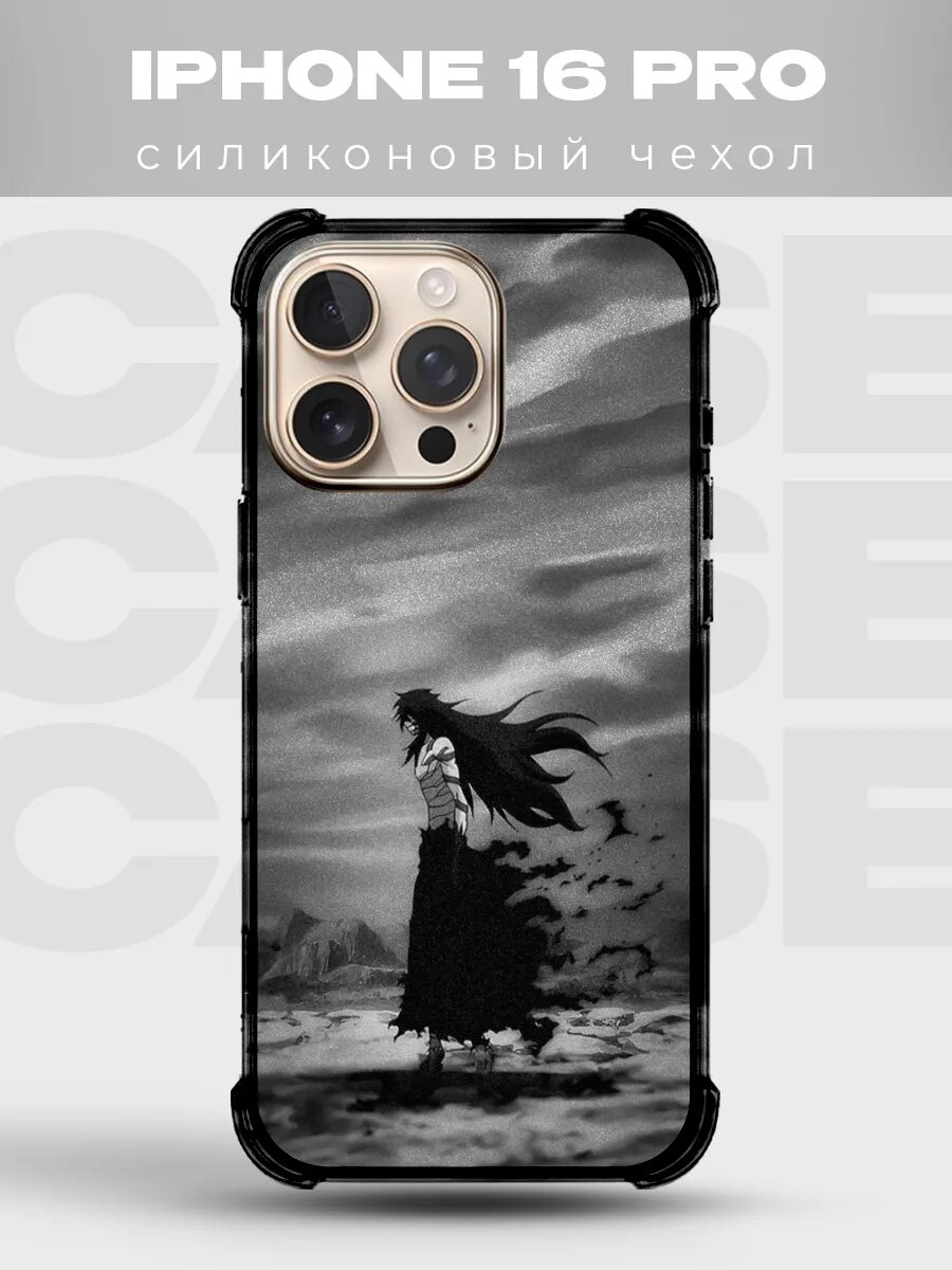 Чехол на iPhone 16 Pro дизайн Bleach
