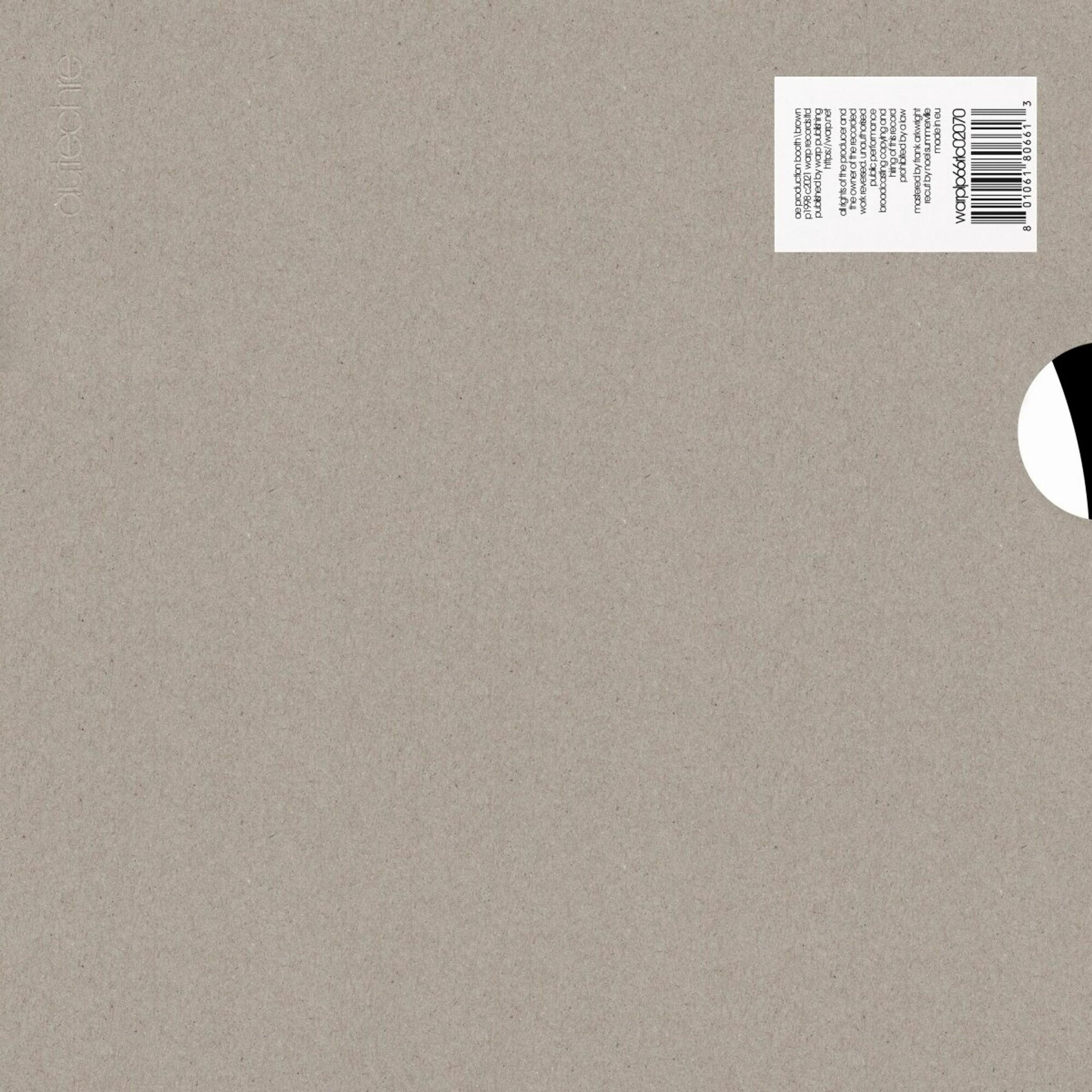 Виниловая пластинка Autechre - LP5 (2LP) 2021
