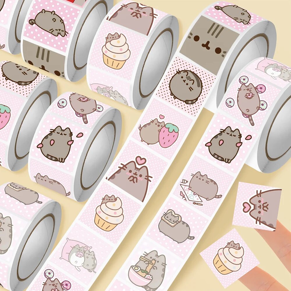 Pusheen Наклейки для телефона