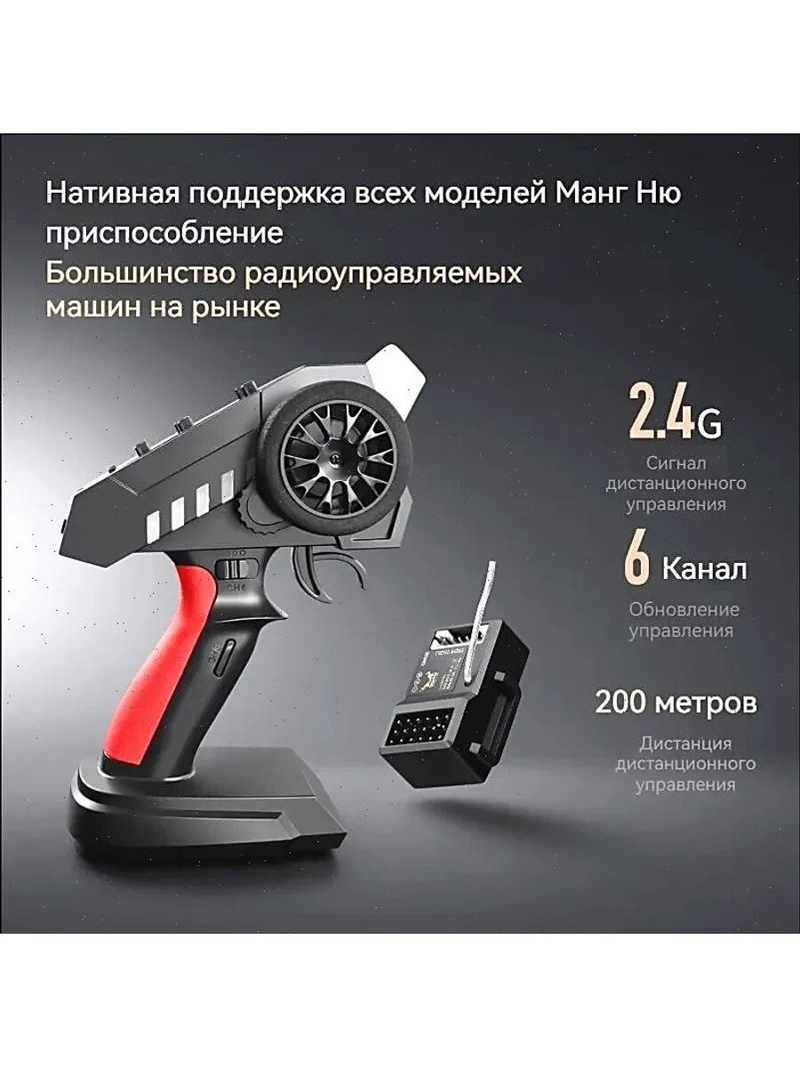 MN-89K 2.4G 6-канальный пульт дистанционного управления с приемником