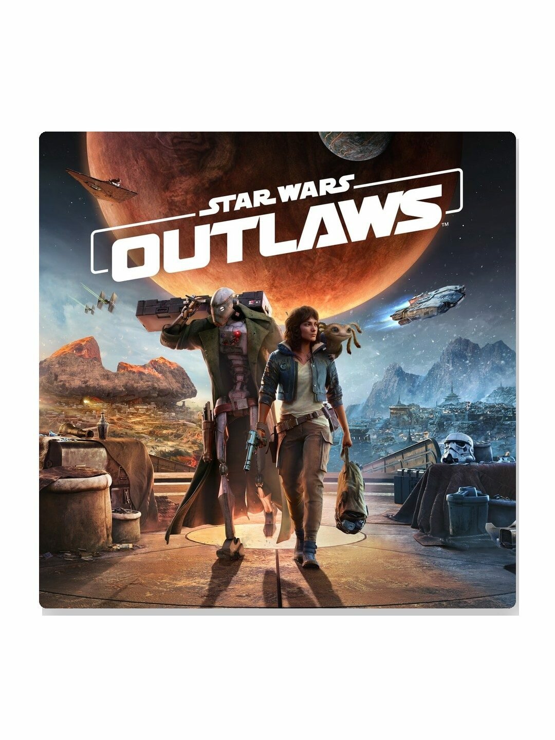 Игра Star Wars Outlaws Gold Edition для PlayStation 5, русская версия, диск (Blu-ray), 16+