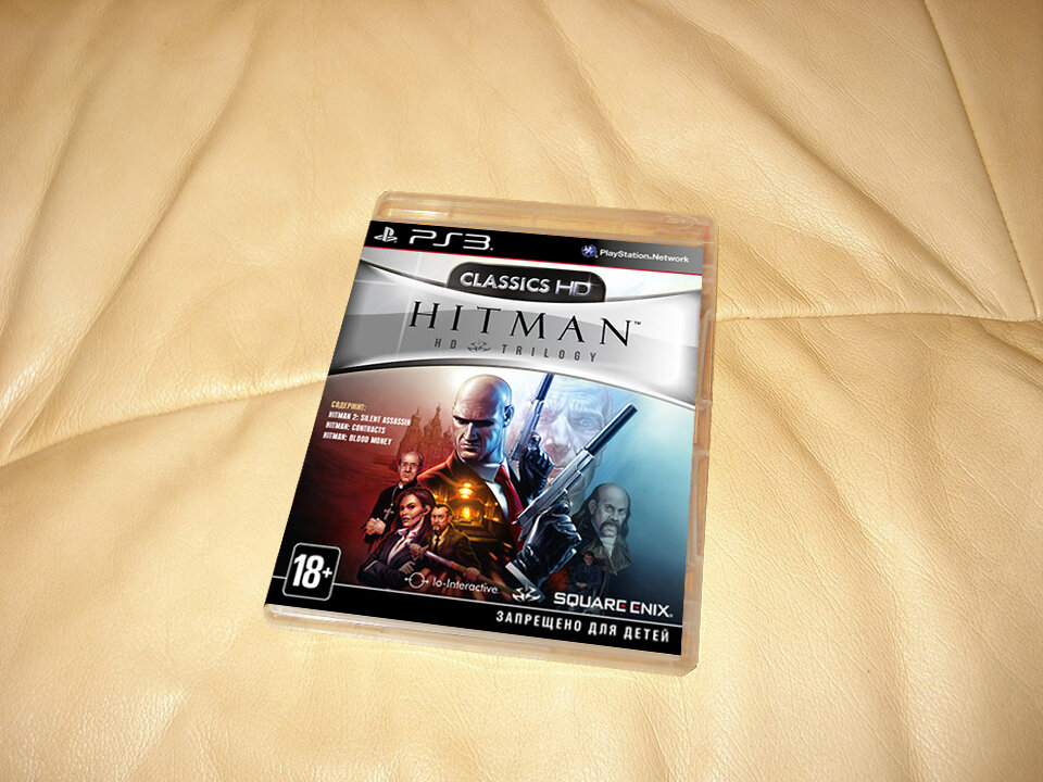 "Hitman HD Trilogy" (Полностью на Английском) - Лицензионный Диск для PlayStation-3 (18+)