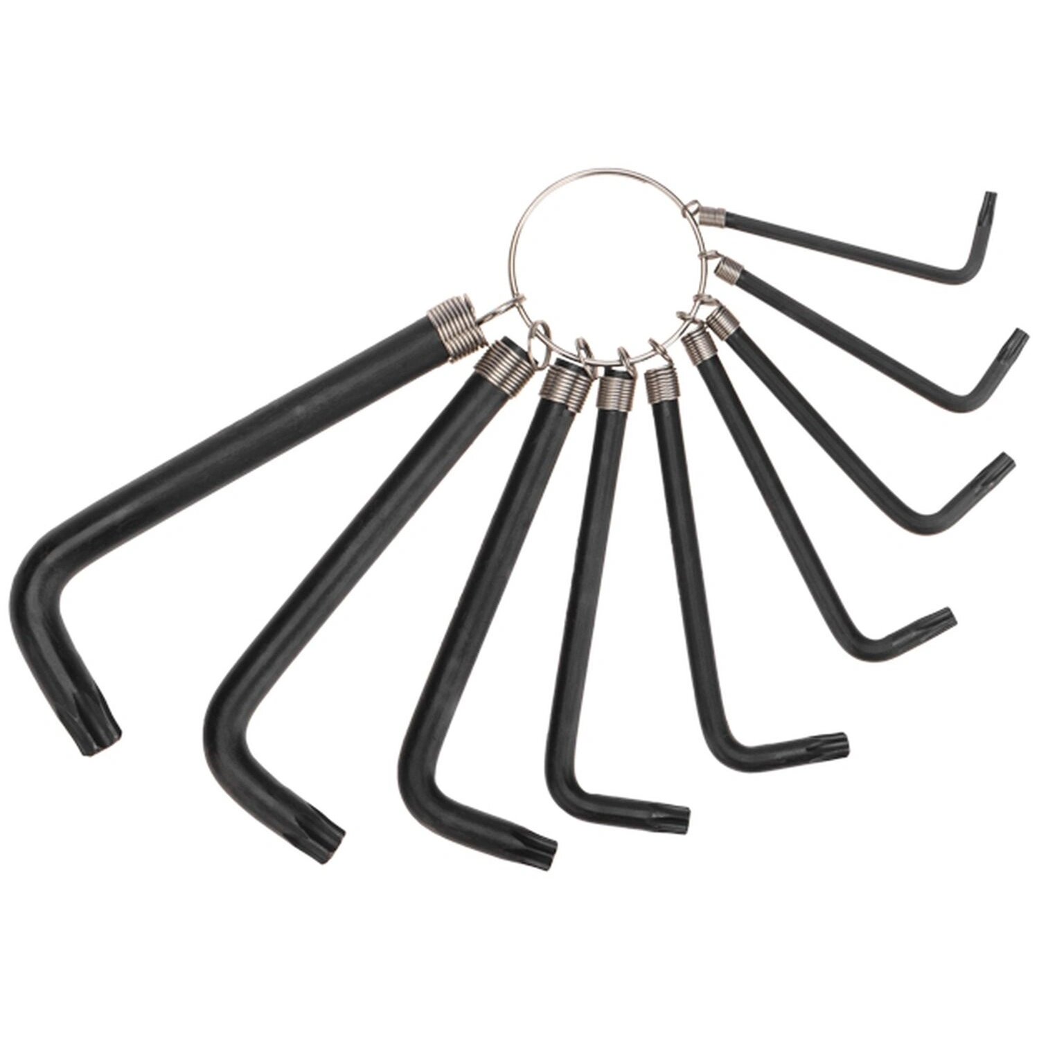Kranz Набор ключей шестигранных (имбусовых) Kranz T10 - Т50 9 штук (KR-12-5203)