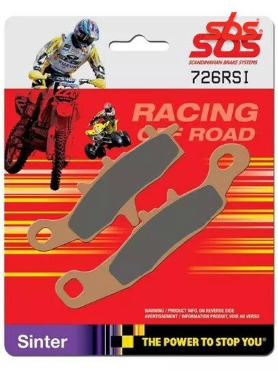 Тормозные колодки KX 85 01-19 RM85 05-24 SBS 726RSI