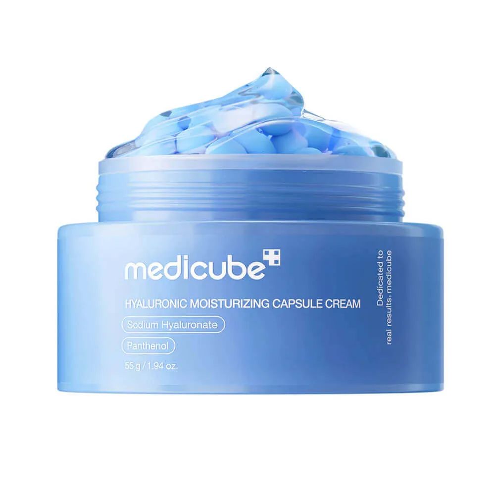 Medicube увлажняющий капсульный крем с пантенолом Hyaluronic