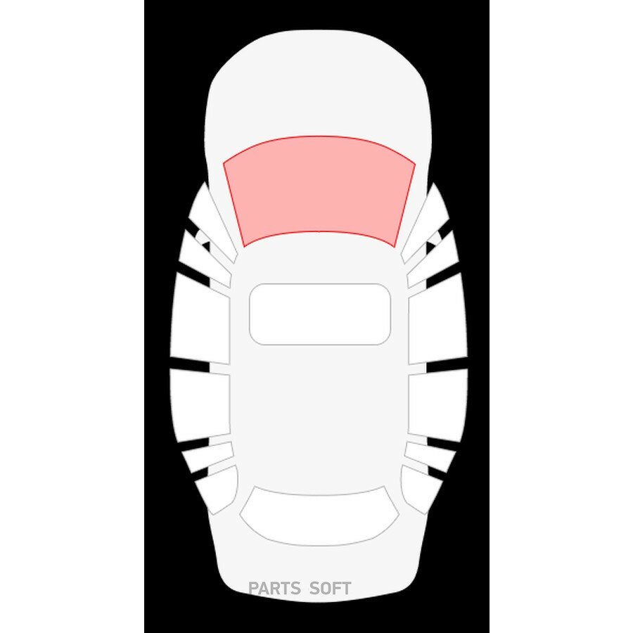 Лобовое С Д/Д Peugeot 406 4D Sed (95-04) / 5D Break (96-04) (ДД горизонт) 1995-0 от официального дистрибьютора, KMK GLASS, артикул PEGT0021