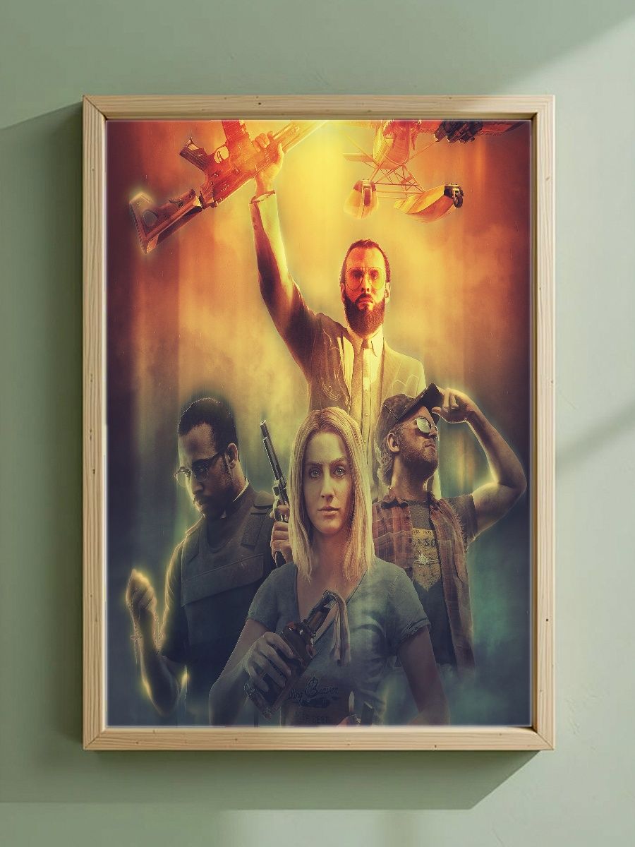 Постер, плакат на стену "Far Cry 5 / Фар Край 5" 42 см х 29,7 см (А3), Без Рамы