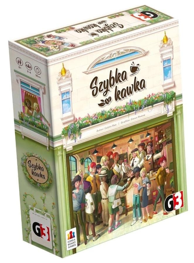 Настольная игра G3 Быстрый кофе, для 2-4 игроков