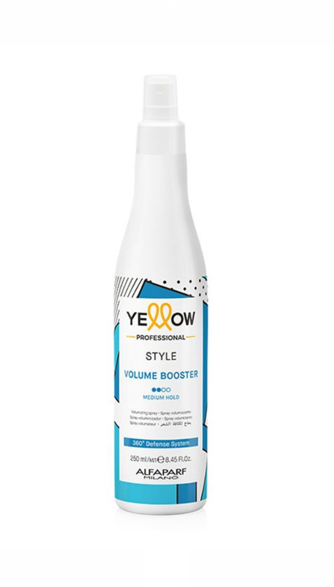 Спрей для объёма волос средней фиксации YELLOW STYLE VOLUME BOOSTER 250мл