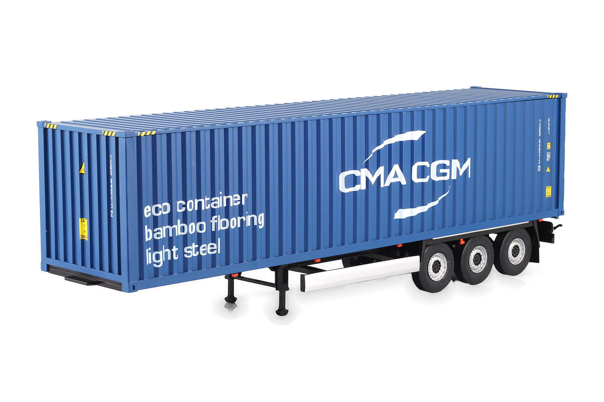 Модель коллекционная SOLIDO Trailer container cma cgm 2024