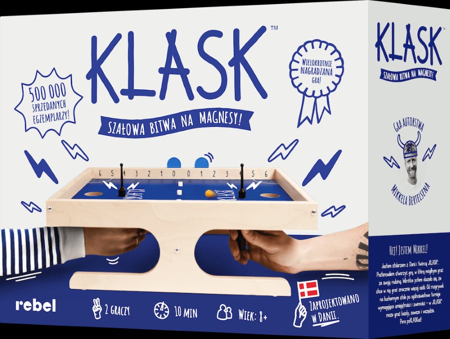 Головоломка Rebel Klask, игра на ловкость
