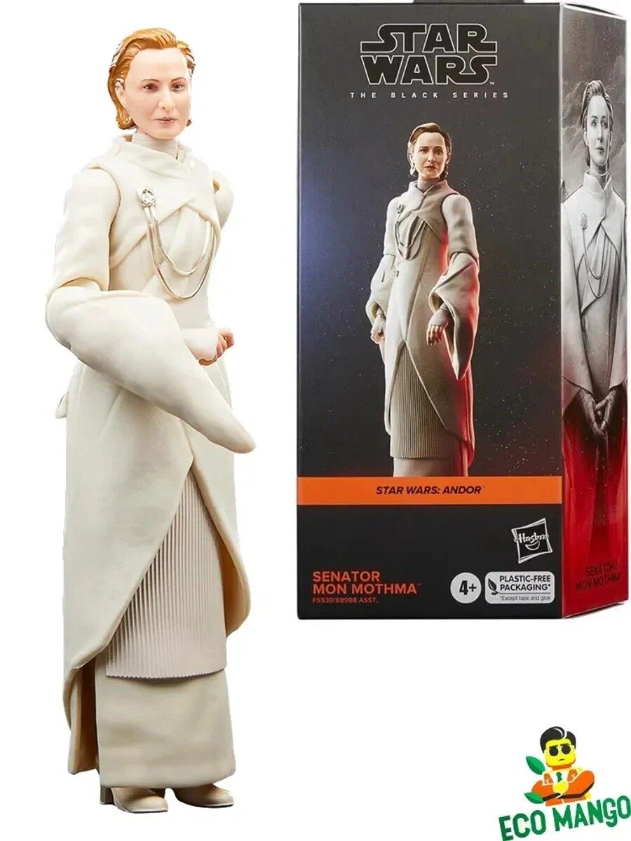 Фигурка-акция Hasbro Star Wars Andor , Senator Mon Mothma, черная серия 15 см, Andor
