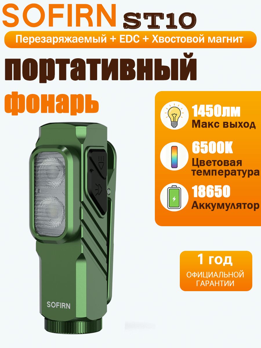 Sofirn Фонарь-прожектор