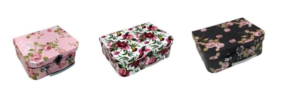 Шкатулка Ziemia Obiecana Чемоданчик с ручкой, 20,2x16x8,2 см