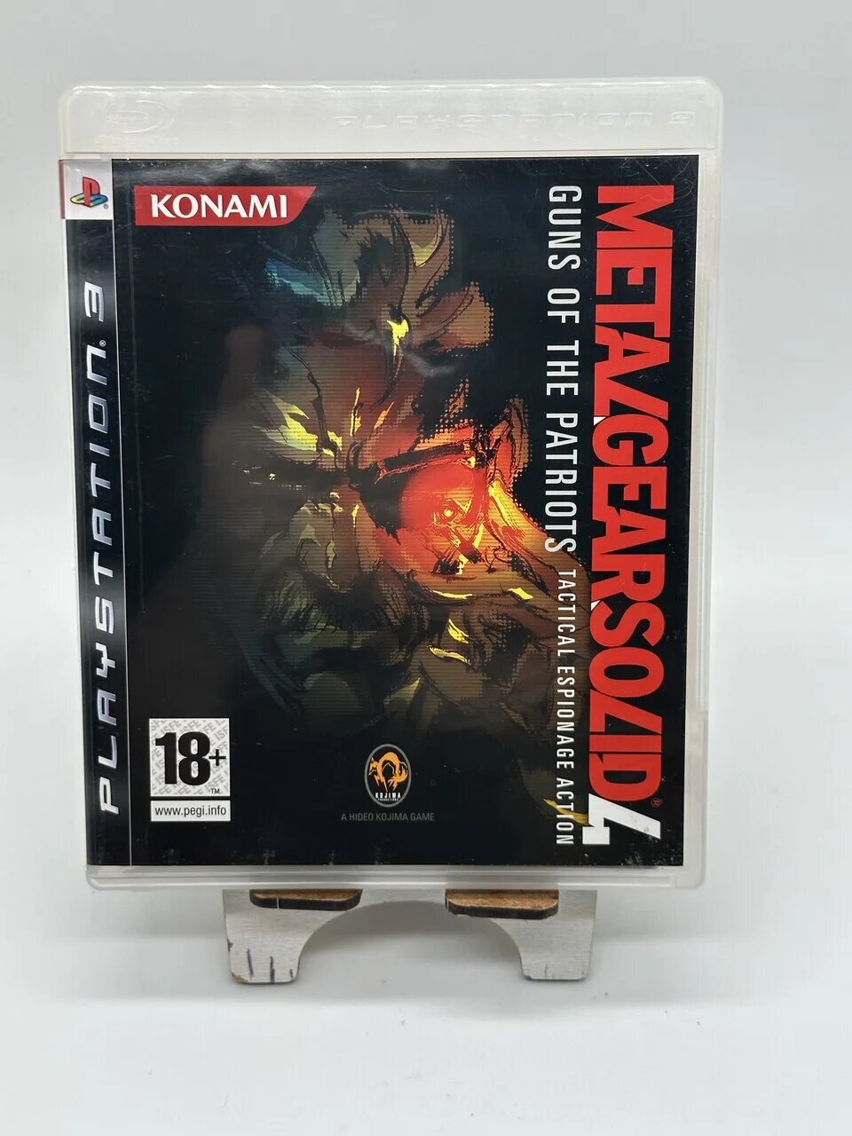 Диск с игрой Metal Gear Solid 4 Для PlayStation 3 (Лицензия)