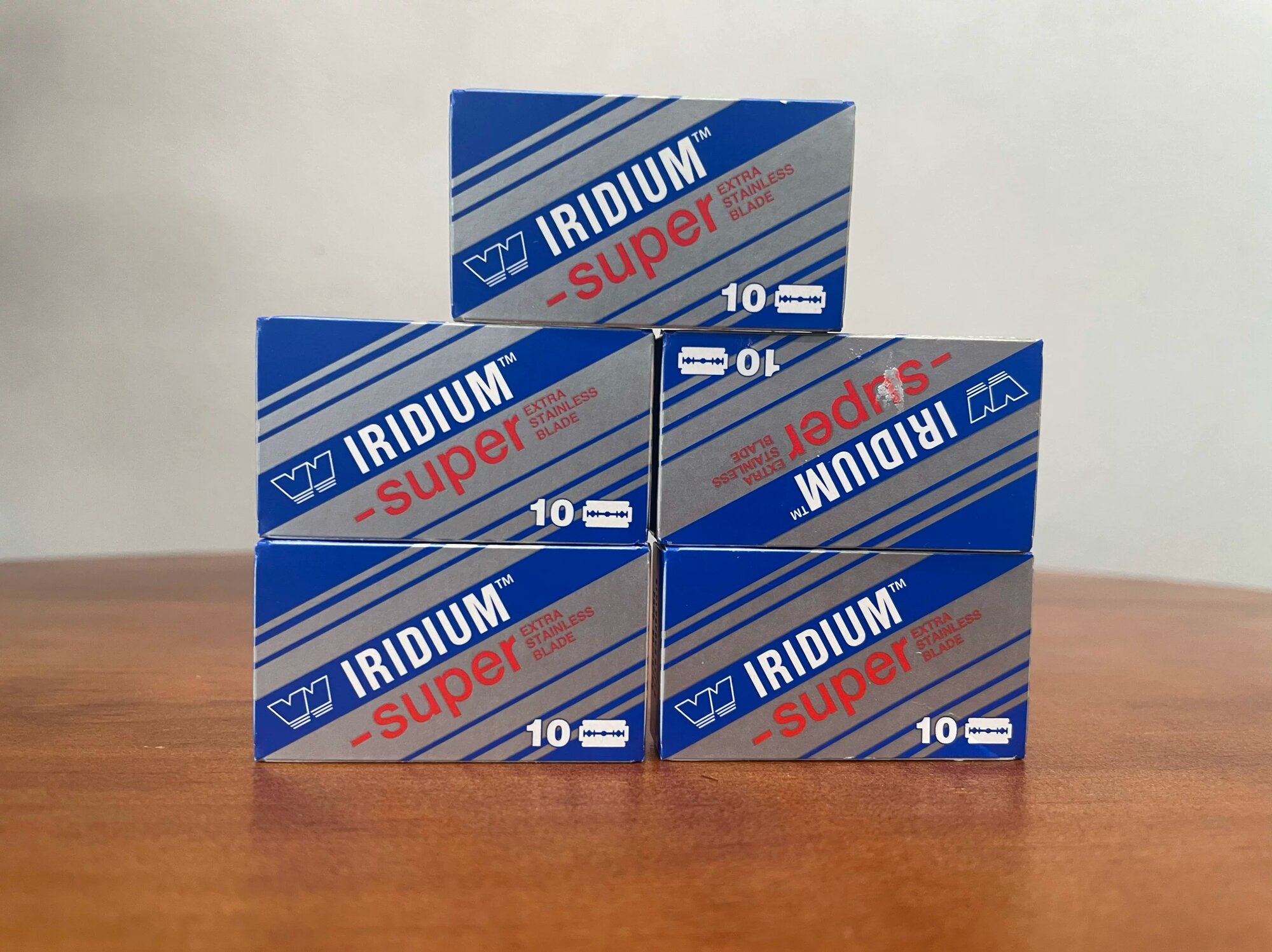 Лезвия для безопасной бритвы WIZAMET Super Iridium, ручные двухсторонние, сменные насадки для станка 50 шт