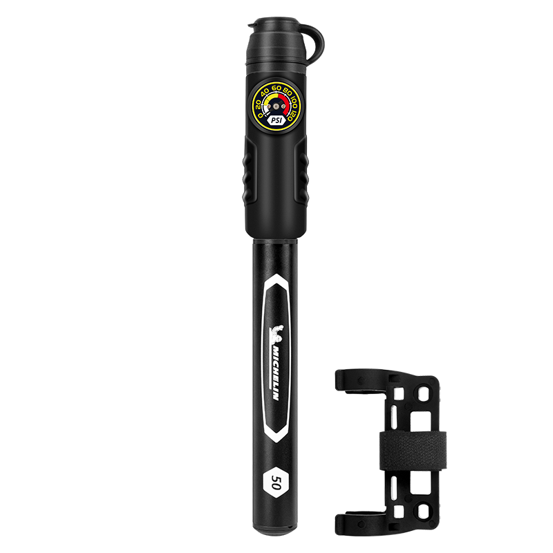 MICHELIN Mini Pump Premium Edition Портативный велосипедный высоконапорный насос с подставкой M2211A