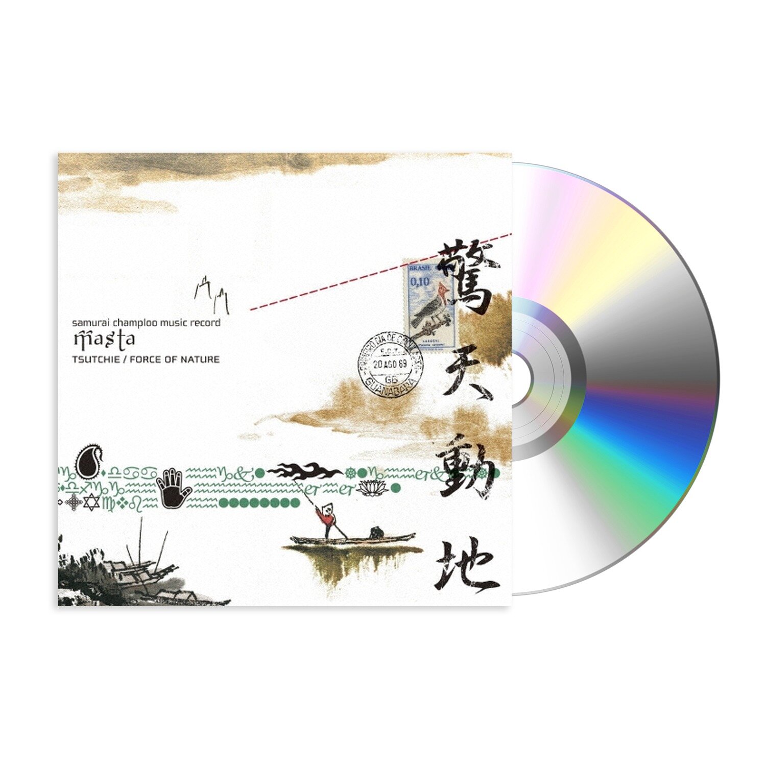 Музыка CD TSUTCHIE - Samurai Champloo Music Record - Masta (CD, Limited Edition, Reissue, 2024)