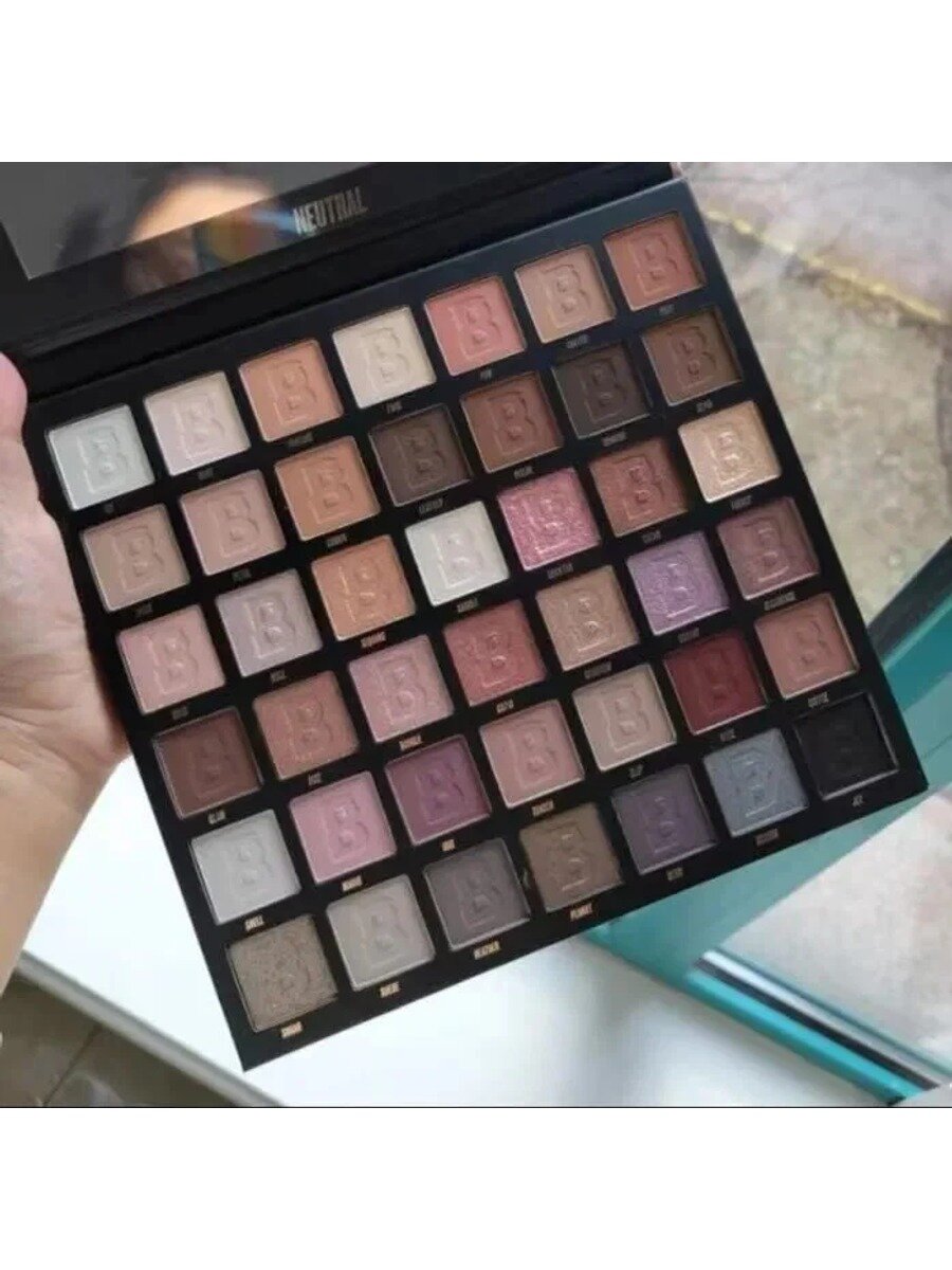 Тени для век Beauty Bay Bright MATTE 42 colour palette, Цвет Netural