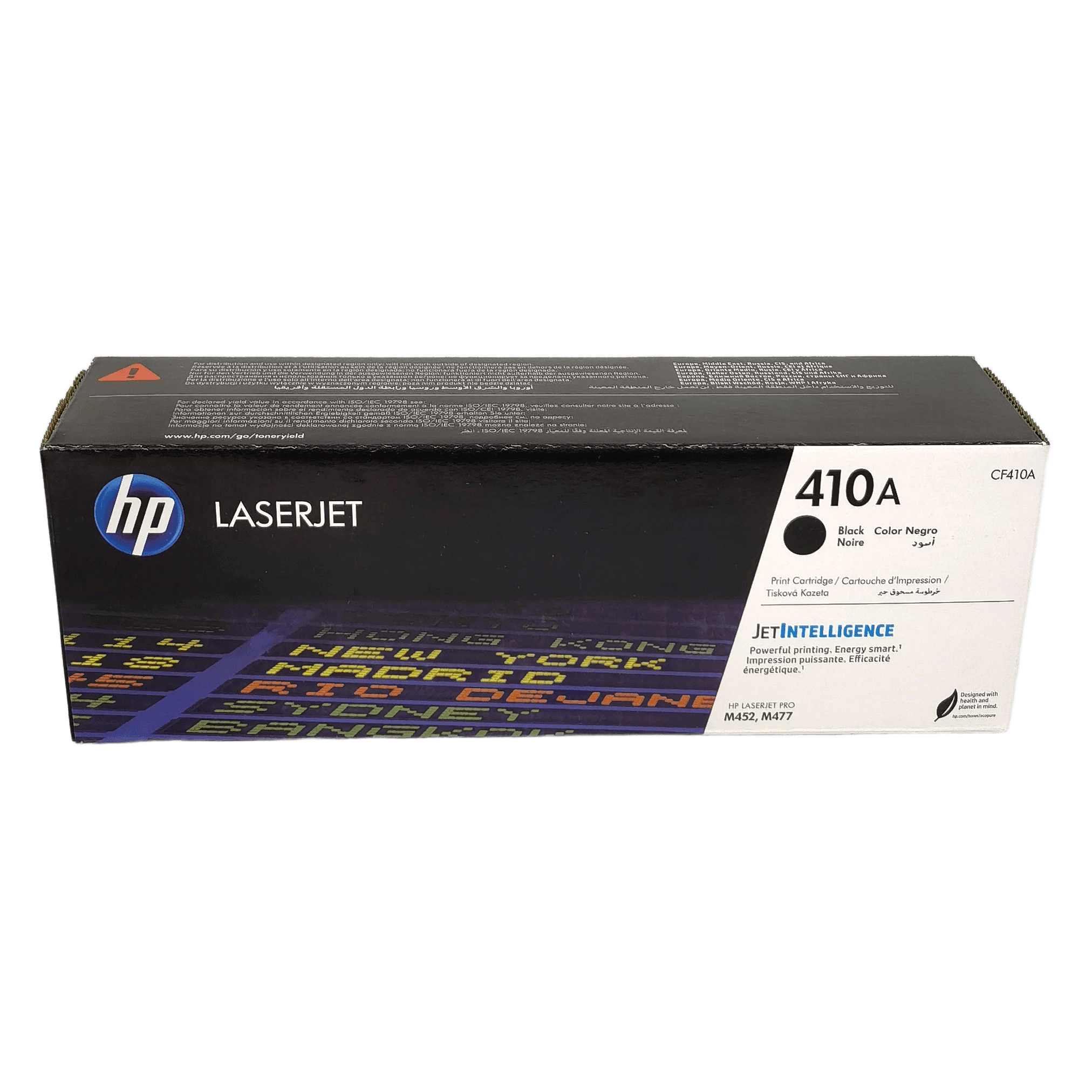 Тонер-картридж для принтера HP CF410A (410A), Black/Черный, ресурс 2300 страниц