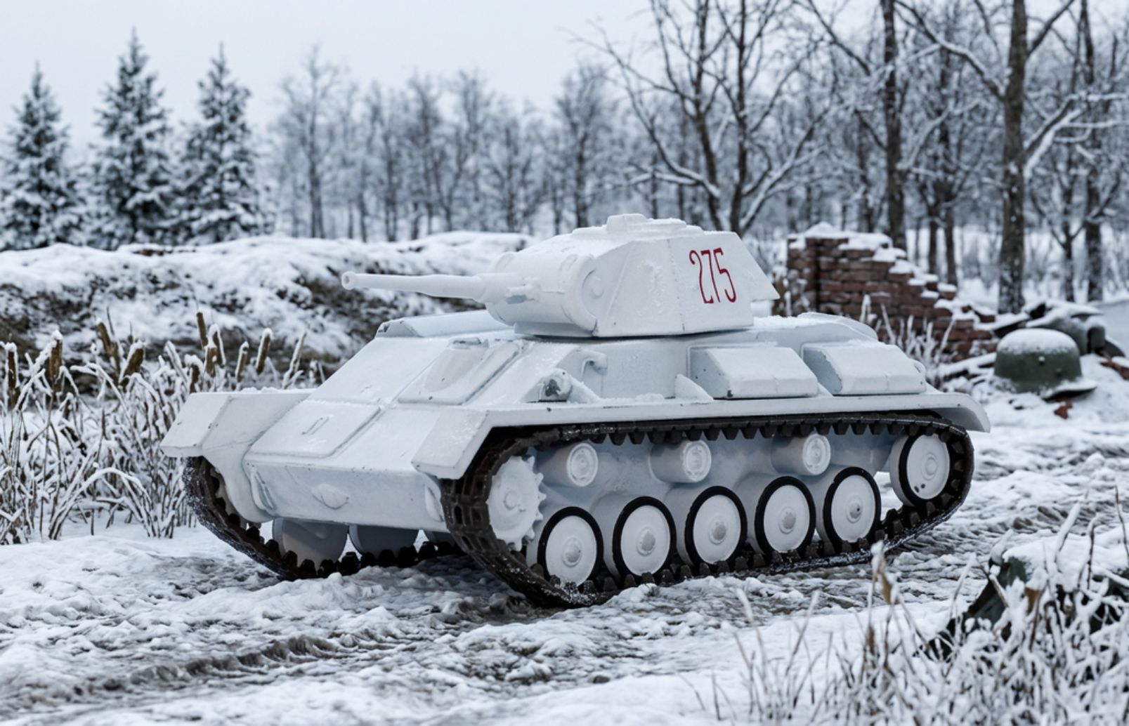 Масштабная модель 1/72, Танк Т-70