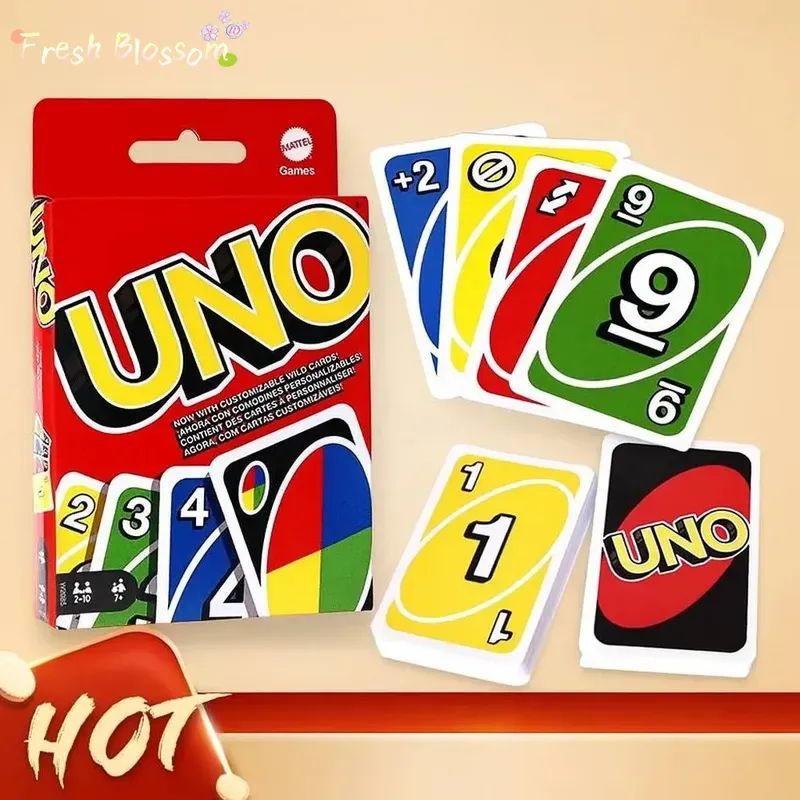 Настольная игра UNO карточная игра УНО с правилами на русском языке