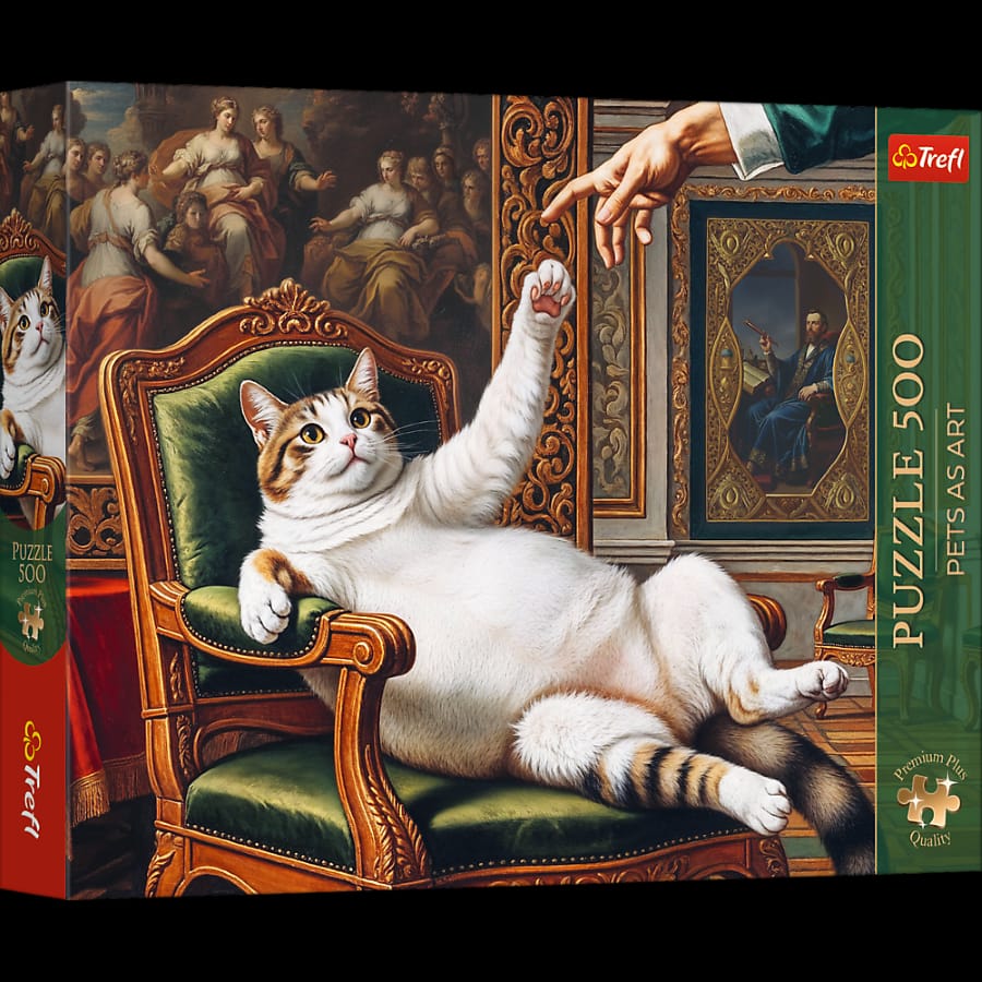 Пазл Trefl Premium Plus Pets as Art Его Пушистое Высочество, 500 элементов, 480x340 мм