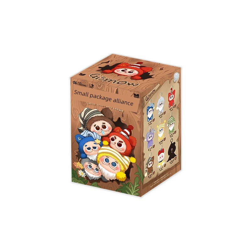 Gismow Little Dumb Bag Alliance Series Плюшевая слепая коробка - Случайная одна фигура, неоткрытая