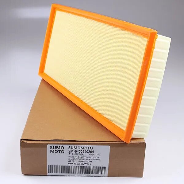 Фильтр воздушный SM-6400940204 SUMOMOTO MERCEDES A II (W169); MERCEDES B (W245); OEM - 6400940204;