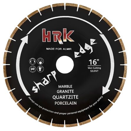 Диск алмазный сегментный HARTEK 400х60 (кольцо 60/50 мм) для резки кварцита, бесшумный