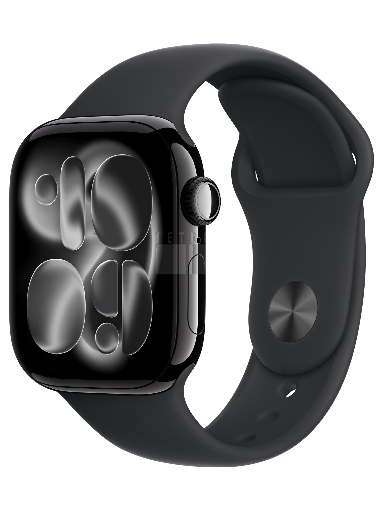 Умные часы Apple Watch Series 11 46 мм, Jet Black Aluminum, Black Sport Band S/M, GPS