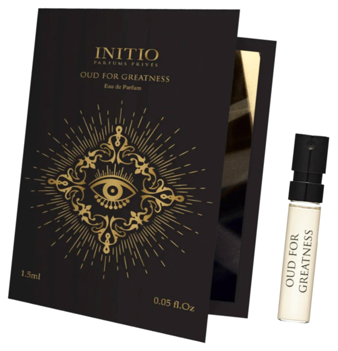 Парфюмерная вода Initio Oud For Greatness 1.5 миниатюра / Пробник парфюма Инитио Уд Фо Грейтнесс / Сэмпл аромата