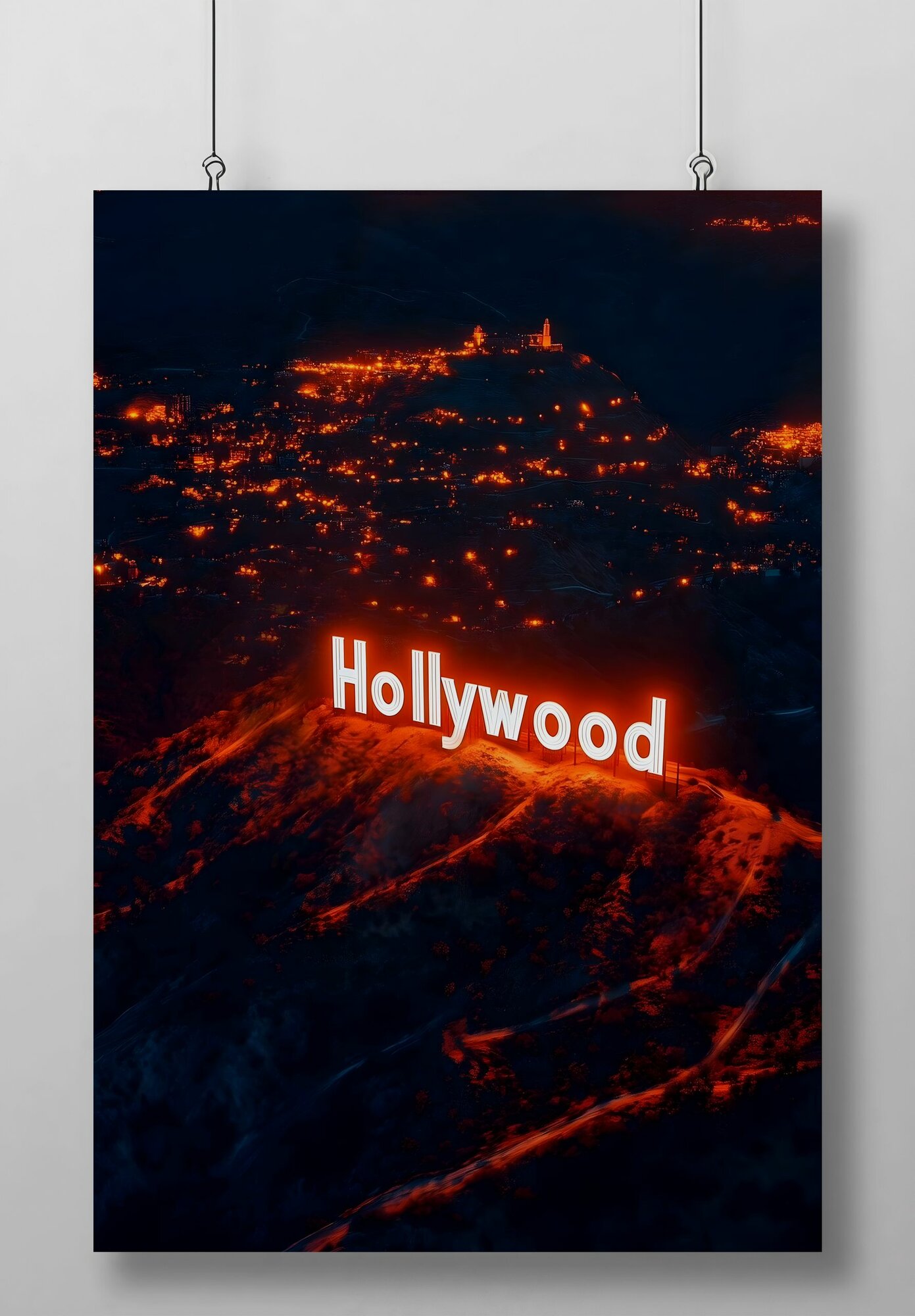 Постер/Плакат Голливуд (Hollywood)