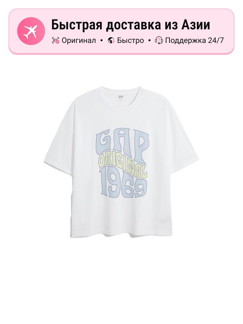 Футболка GAP GAP white