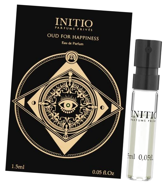 Проба аромата Initio Oud For Happiness 1.5 / Парфюмерная вода Инитио Уд Фо Хеппинес миниатюра / Красивый парфюм