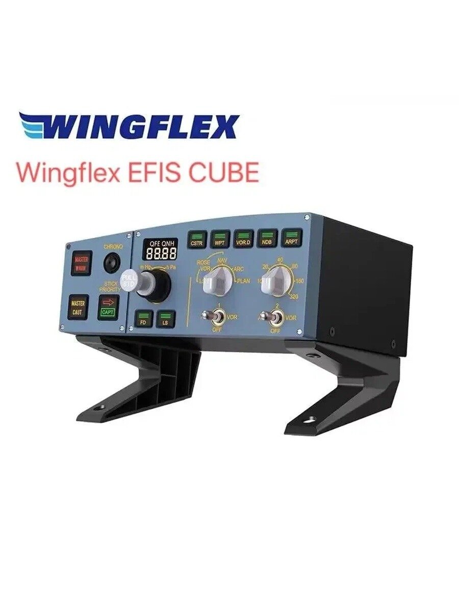 WingFlex A320 FCU и панель управления полетом EFIS CUBE для симуляции игры в полет