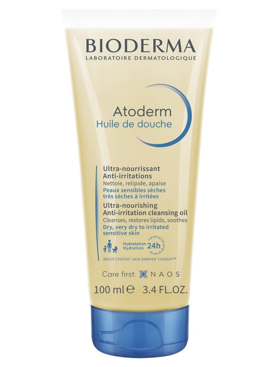 Масло для душа Bioderma Atoderm Huile de douche для сухой, очень сухой и чувствительной кожи, 100 мл