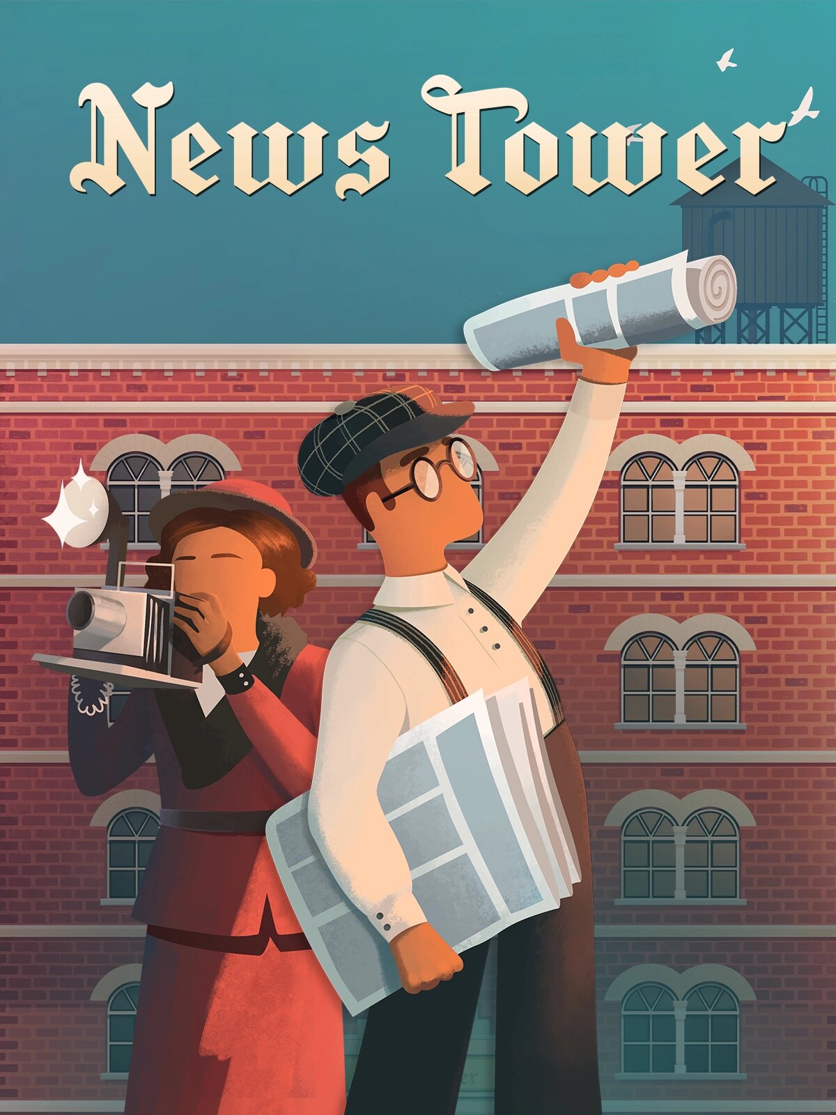 Игра News Tower, ключ активации Steam, PC, Mac OS, Twin Sails Interactive