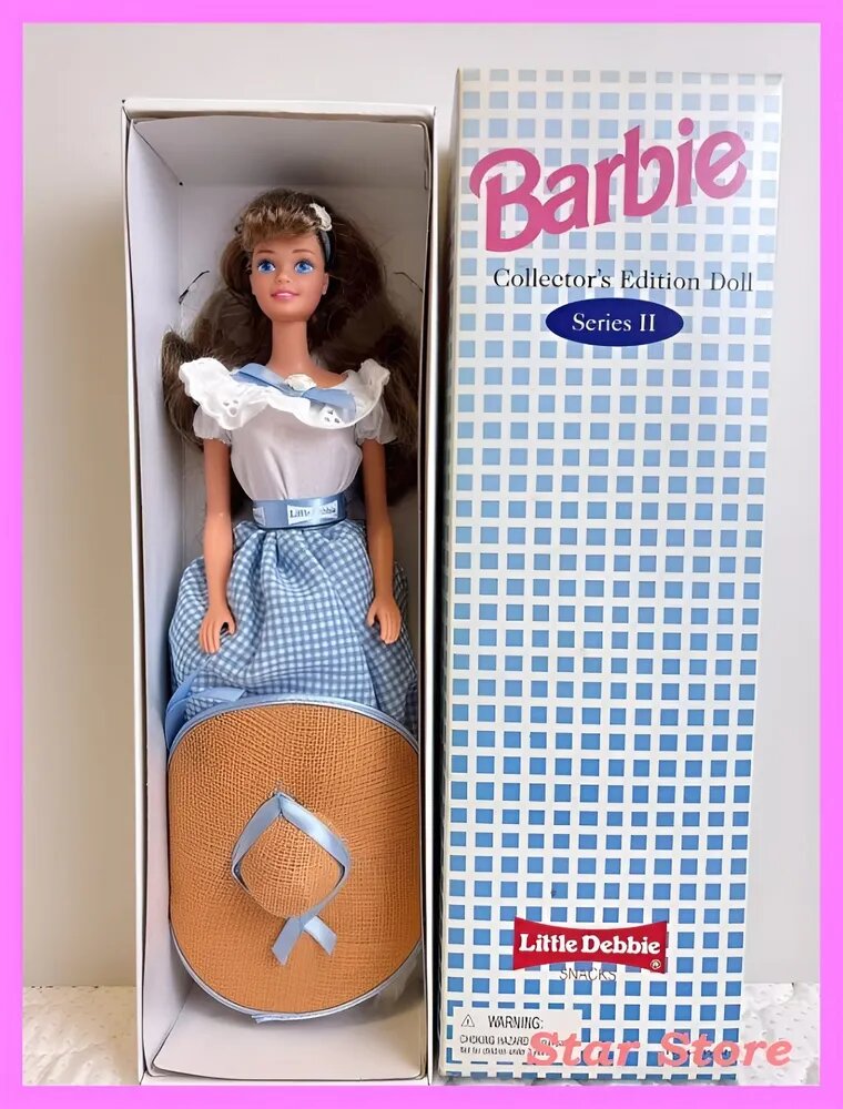 1995 Vintage Little Debbie Barbie Doll Series II Collector's Edition Коллекционная кукла Маленькая Дебби Барби