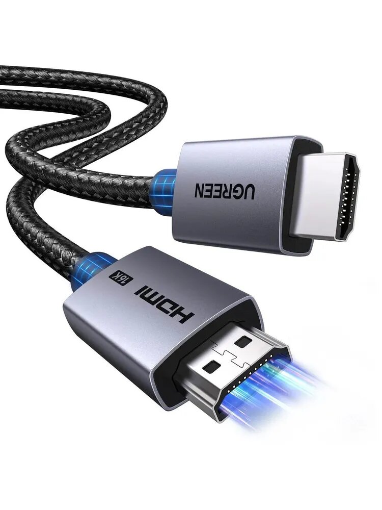 Ugreen HD186 HDMI 2 м Видеокабель, черный, 65900