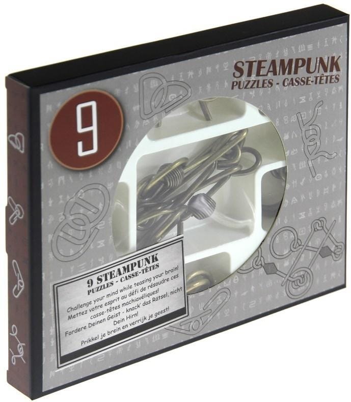Головоломка G3 Steampunk, серый, 9 шт