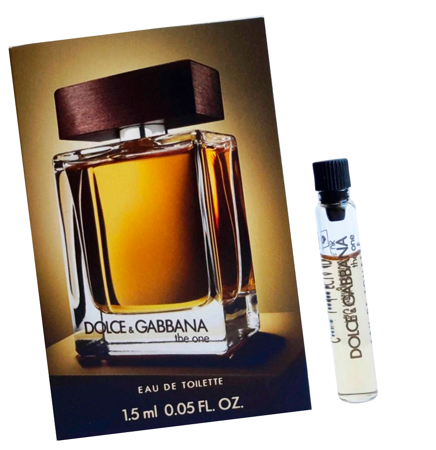 Туалетная вода Dolce Gabbana The One For Men 1.5 пробник / Сэмпл аромата Дольче Габбана Зе Ван Мужские