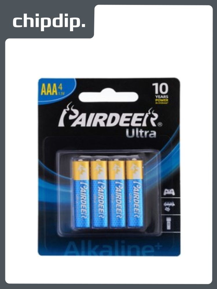 AM4 UD (LR03/AAA)4, Элемент питания алкалиновый Ultra Digital (4шт) 1.5В