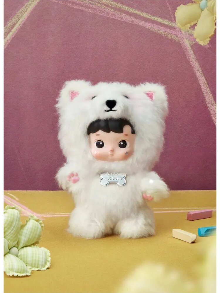 Коллекционный бокс-сюрприз с подтверждённым дизайном POP MART HACIPUPU Take Me Home Series Vinyl Plush Pendant Blind Box