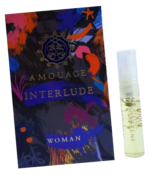 Красивый аромат Amouage Interlude Woman пробник 2 / Парфюмерная вода Амуаж Интерлюд Вумен миниатюра / Сэмпл парфюма