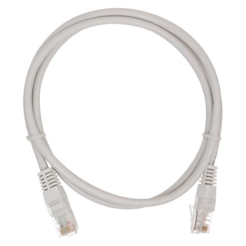 Патч-корд медный NETLAN EC-PC4UD55B-100-GY-10