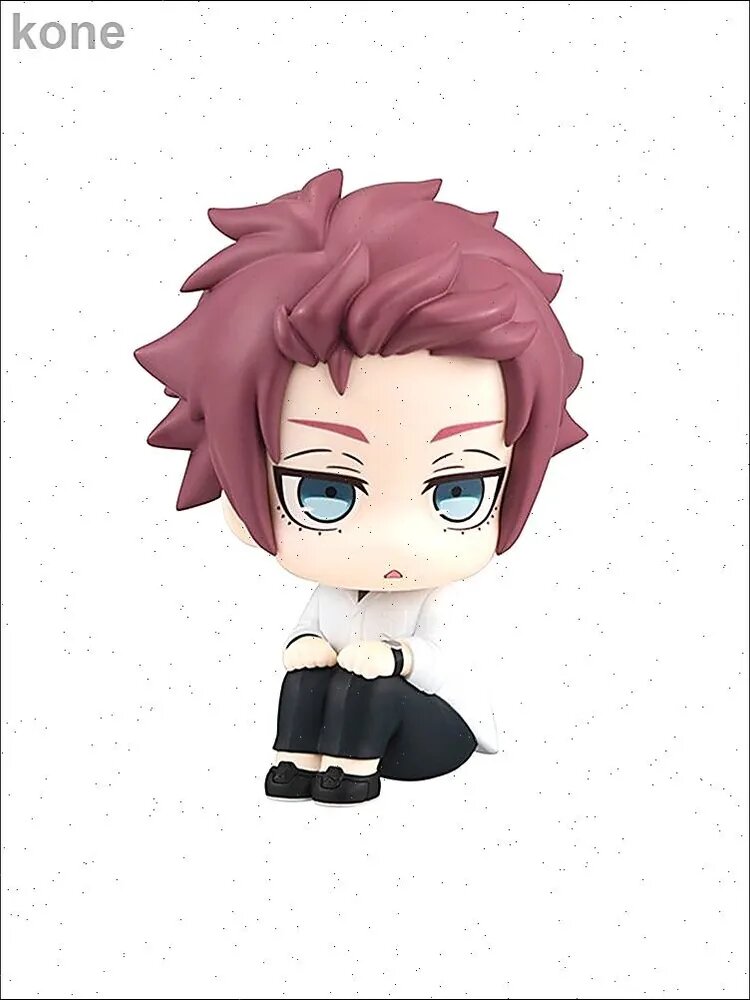 Аниме фигурка Футбол юниорский синий блок Итоши Саэ /Blue Lock Itoshi Sae Q version look up action figure(10см)