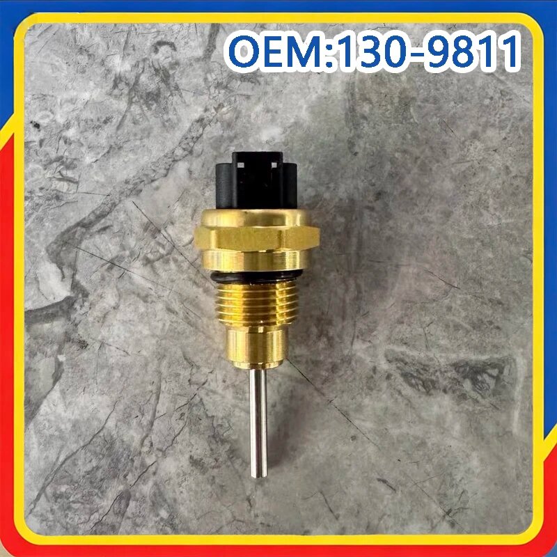 Датчик температуры воды 130-9811 1309811 для Caterpillar CAT C7 3126 8YL, 2 шт.