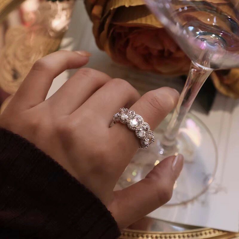 Кольцо помолвочное MJ - Marjatta Jewelry, муассанит