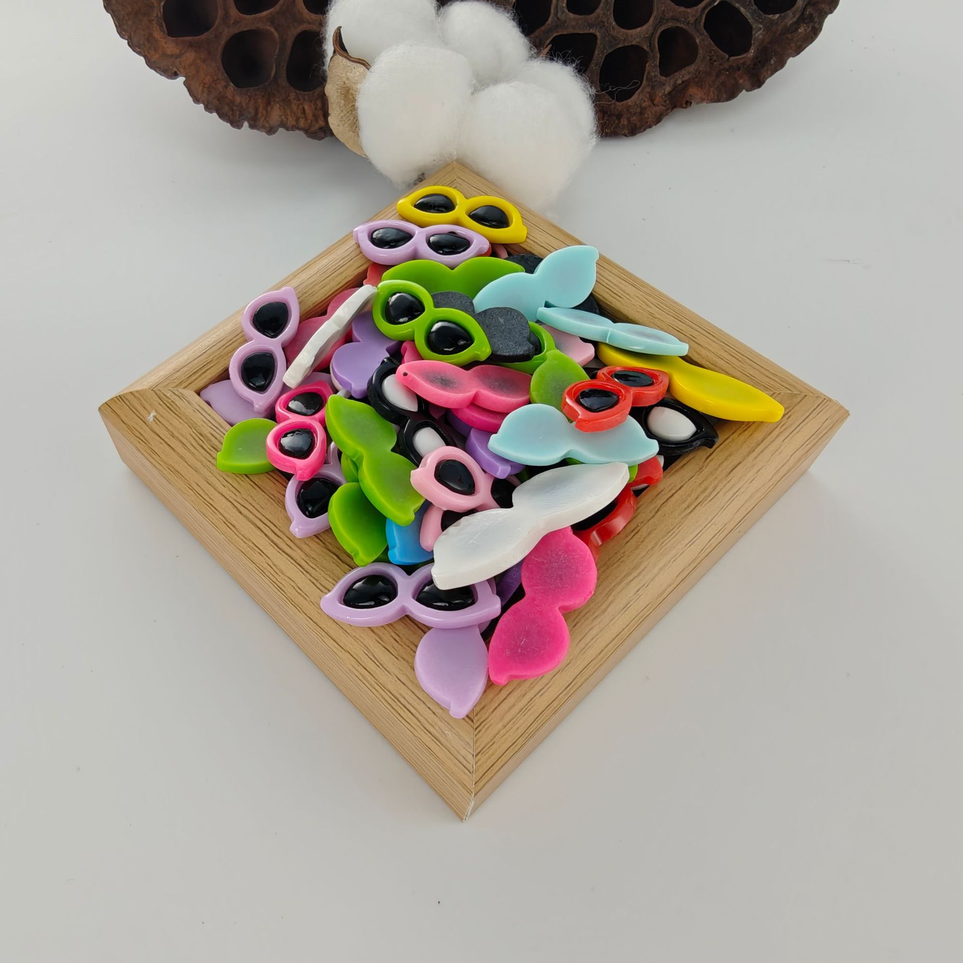 Овальная оправа для очков дляDIY крафта кукол, материал для handmade плюшевых игрушек 4шт